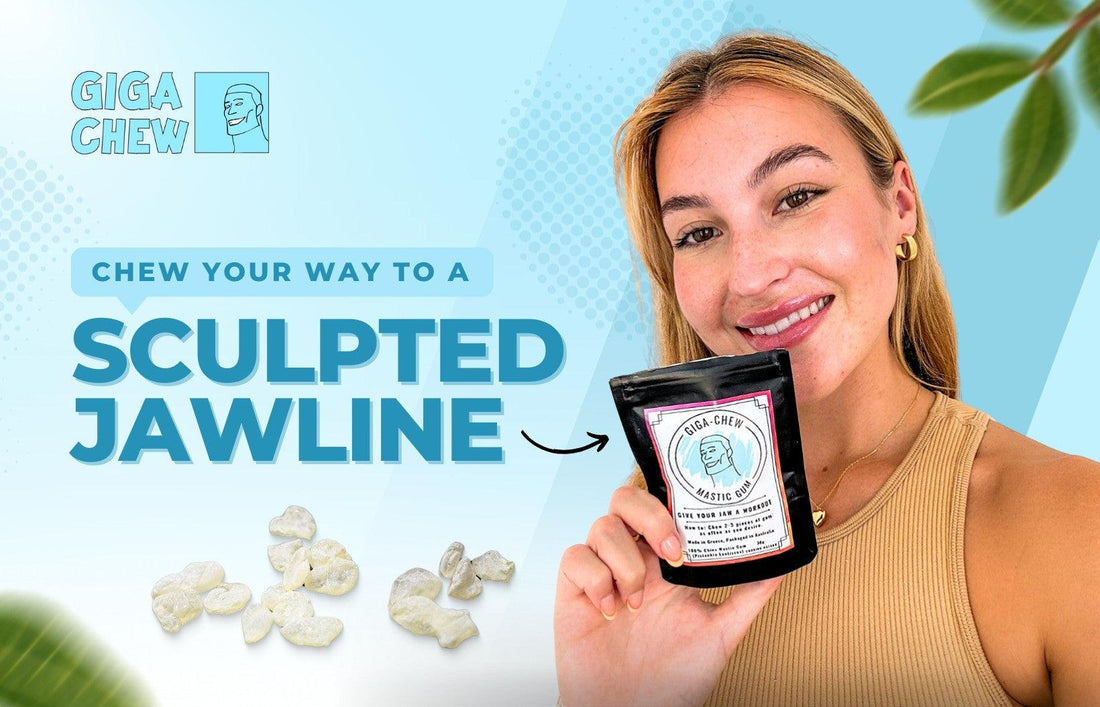 Chew your way to a sculpted jawline with Mastic Gum