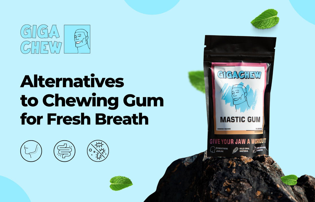 Alternatives to Chewing Gum for Fresh Breath - Giga Chew Mastic Gum